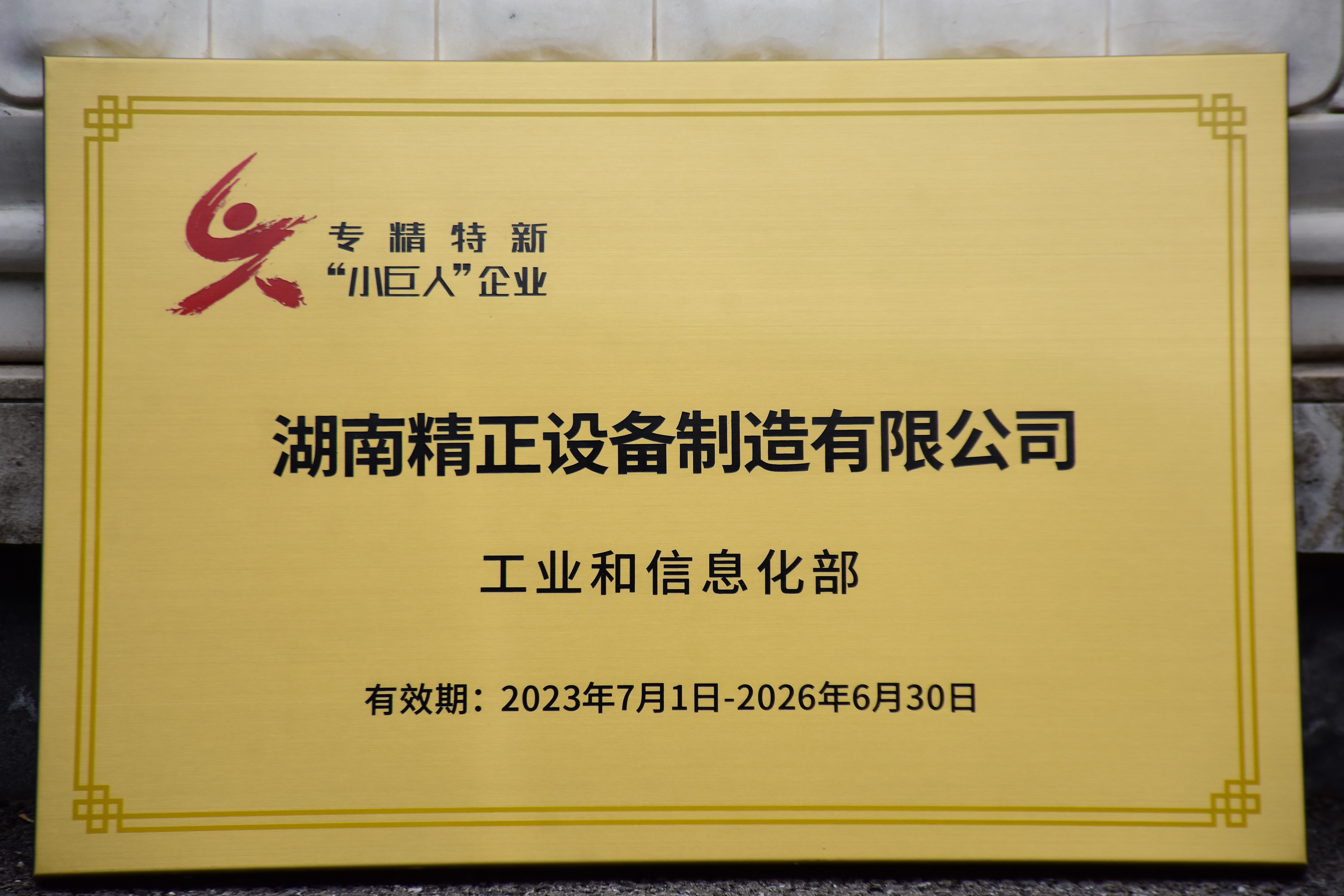 hth·华体会体育（中国）官方网站获得“专精特新”小巨人企业